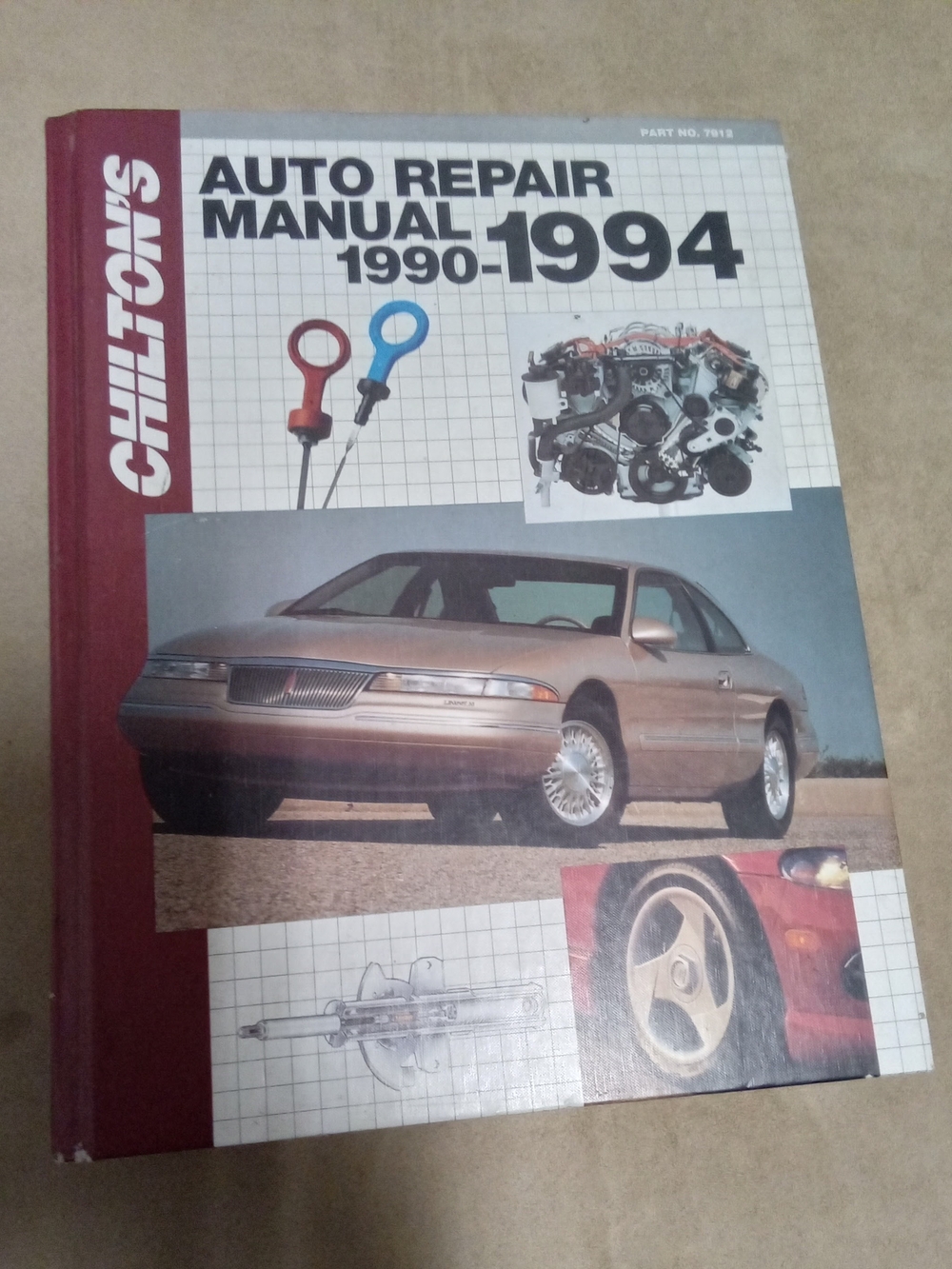 CHILTON'S AUTO REPAIR MANUAL 1990-1994 - #7912